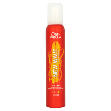 Wella New Wave Volume Haarmousse 200 Ml Bij Jumbo wella kopen in de aanbieding