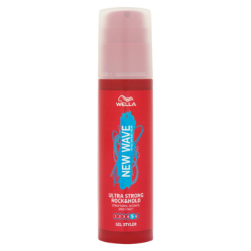 Wella New Wave Ultra Strong Rock Hold Gel Styler 100 Ml Bij Jumbo wella kopen in de aanbieding