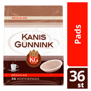 Kanis & Gunnink Regular Koffiepads 36 stuks