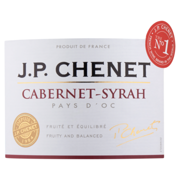 JP Chenet - Cabernet Sauvignon - Syrah - 6 x 750ML