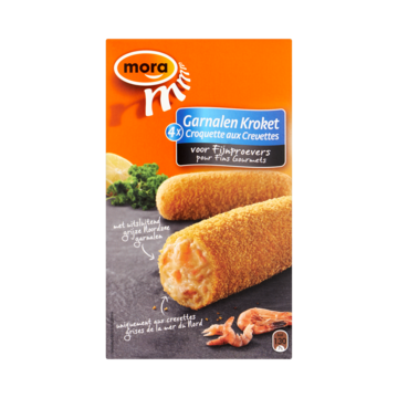 Mora Garnalen Kroket voor Fijnproevers 4 x 50g