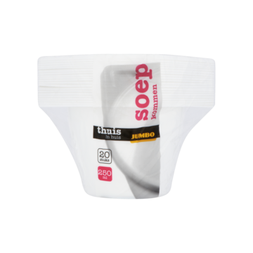 Jumbo Soepkommen 250 ml 20 Stuks