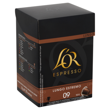 L'OR Espresso Lungo Estremo Koffiecapsules 10 Stuks bestellen? - Koffie ...