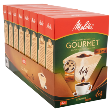 Melitta 2 boîtes de taille 1 x 4 Filtres Café Gourmand Intense Lot de 80 