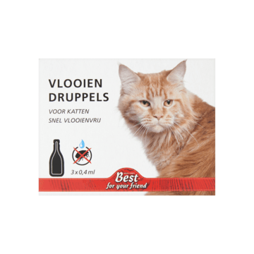 Best For Your Friend voor Katten 3 x 0, 4ml - Jumbo Supermarkten