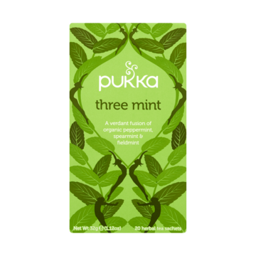 Pukka Three Mint 20 Theezakjes 32g