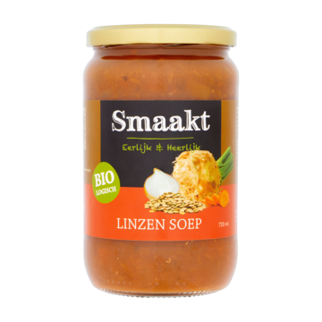 Smaakt Biologisch Linzen Soep 720ml