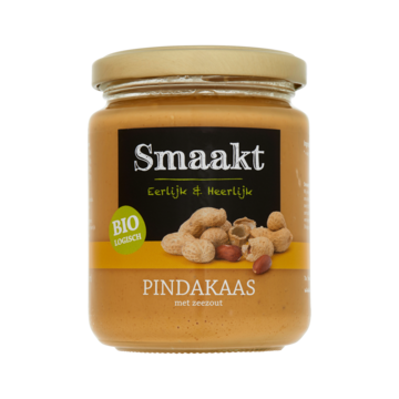 Smaakt Biologisch Pindakaas 250g