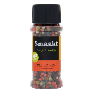 Smaakt Biologisch Pepermix 4 Seizoenenpeper 50g