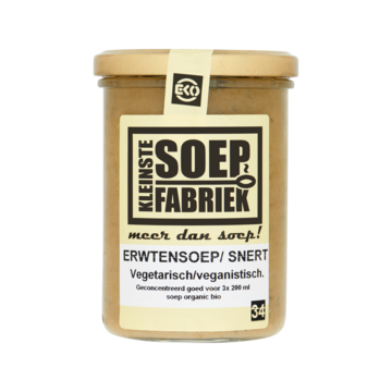 KleinsteSoepFabriek Erwtensoep / Snert 400ml