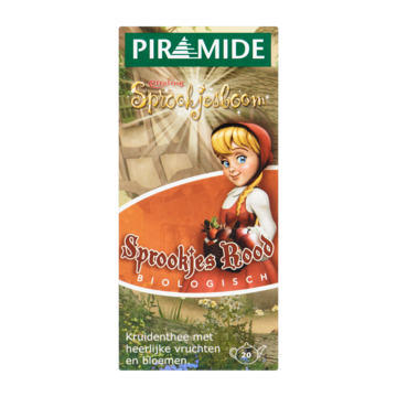 Piramide Biologisch Thee Sprookjes Rood 20 x 2g