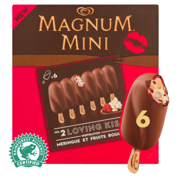 Magnum Merengue Fruit IJs 6 Stuks