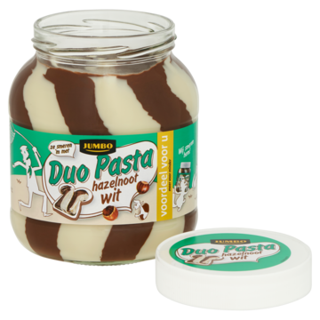 Jumbo Duo Pasta Hazelnoot & Wit 750g