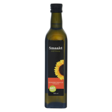 Smaakt Biologisch Zonnebloemolie 500ml