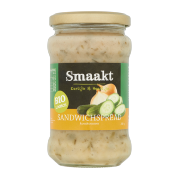 Smaakt Biologisch Sandwichspread Komkommer 280g