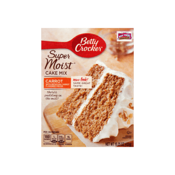 Betty Crocker Super Moist Cake Mix Carrot 432g