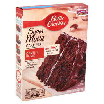 Betty Crocker Super Moist Cake Mix Devil's Food 432g