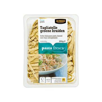 Jumbo Verse Pasta Tagliatelle Groene Kruiden 250g