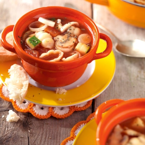 Rijke herfstminestrone