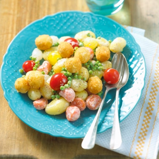 Salade met kaasballen en Amsterdamse uitjes