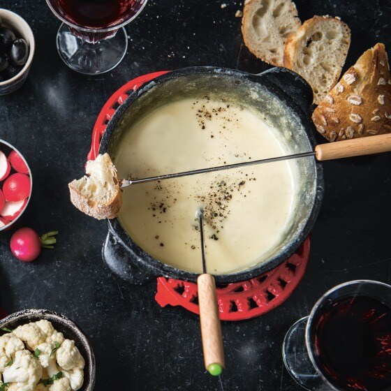 Basisrecept kaasfondue