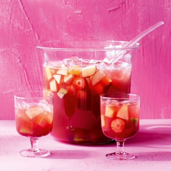 Alcoholvrije witbiersangria met fruit