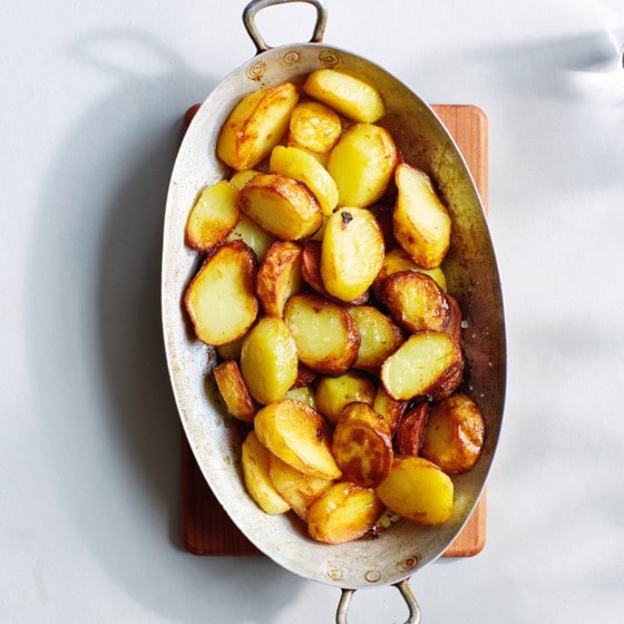 Perfect gebakken aardappelen van mevrouw Van Eerd
