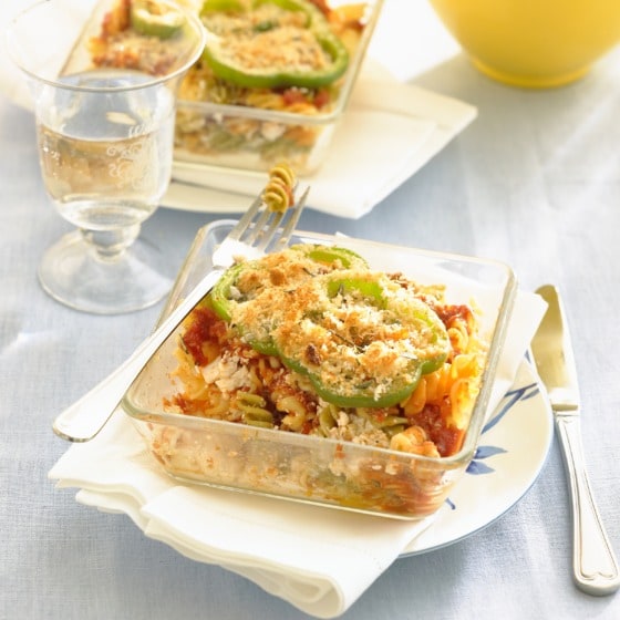Ovenpasta met frisse ricotta